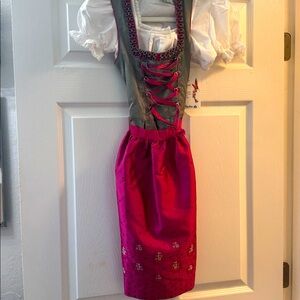 ISAR-TRACHTEN Girls Bavarian Dress